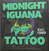 Midnight Iguana Tattoo